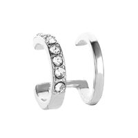Wholesale Jewelry Retro Geometric Artificial Gemstones Plating Earrings sku image 31