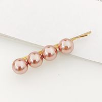 Korean Pearl Hairpin Simple Wild Word Clip Adult Side Clip Hairpin Top Clip Wholesale Nihaojewelry sku image 3