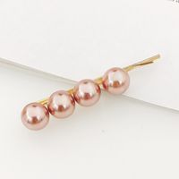 Coréen Perle Épingle À Cheveux Simple Sauvage Mot Clip Clip Adulte Côté Clip Épingle À Cheveux Top Clip En Gros Nihaojewelry sku image 3