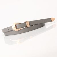 Summer New Product Ladies Multi-color Fine Belt Carved Buckle Three-piece Fashion Decorative Belt Wholesale Nihaojewelry sku image 7
