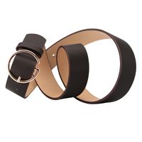 The New Ladies Letter Round Buckle Head Belt Simple Korean Pants Belt Fashion New Products Wholesale Nihaojewelry main image 3