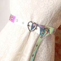 Transparent Dazzling Eye Belt Trendy Women's Decorative Belt Wholesale Nihaojewelry main image 3