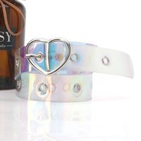 Transparent Dazzling Eye Belt Trendy Women's Decorative Belt Wholesale Nihaojewelry sku image 1