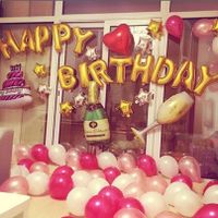 Birthday Party Decoration Aluminum Film Champagne Beer Cake Balloon Set Wholesale Nihaojewerly main image 1