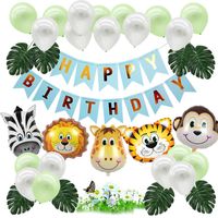 Forest Animal Theme Children's Birthday Decoration Balloon Package Decoration Wholesale Nihaojewerly main image 6