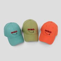 Cap Brand Smiling Embroidered Baseball Cap Korean Autumn And Winter New Hat Sun Wholesale Nihaojewerly main image 1