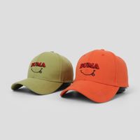 Cap Brand Smiling Embroidered Baseball Cap Korean Autumn And Winter New Hat Sun Wholesale Nihaojewerly main image 6
