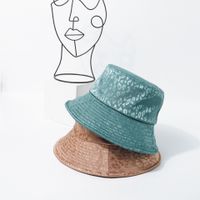Hepburn Style Green Fisherman Hat Korean Adjustable Head Circumference Hat Wholesale Nihaojewerly main image 6