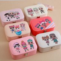 Jewelry Box Jewelry Storage Box Korean Watch Necklace Earring Ring Box Simple Packaging Box Wholesale Nihaojewelry main image 4