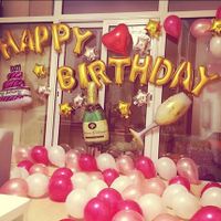 Birthday Party Decoration Aluminum Film Champagne Beer Cake Balloon Set Wholesale Nihaojewerly sku image 1