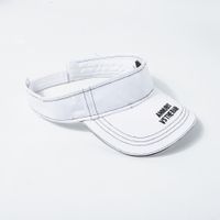 Cap Summer White Sunscreen Running Empty Top Hat Embroidery Letter Baseball Cap Wholesale Nihaojewerly sku image 3
