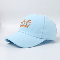 Sun Hat Children Hat Korean Embroidery Baseball Cap Manufacturers Custom Children's Hat Girls Hat sku image 2