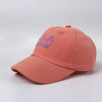 Sun Hat Children Hat Korean Embroidery Baseball Cap Manufacturers Custom Children's Hat Girls Hat sku image 4