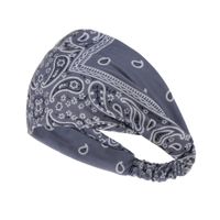 Simple Wash Cashew Headband Fabric Double-layer Wide-brimmed Headband Jewelry Headdress Wholesale Nihaojewelry sku image 7
