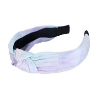 Korea's New Wild Tie-dye Hair Hoop Headband Trend Velvet  Hairband Nihaojewelry Wholesale sku image 4