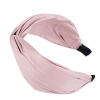 Korea's New Fabric Leather Patent Leather  Knotted Twisted Hook Hook Cross Wide Hair Band Headband Nihaojewelry Wholesale sku image 6