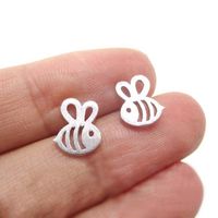 Fashion Plating Alloy No Inlaid Earrings Ear Studs main image 4