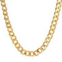 Street Hip-hop Style Neck Chain Trend Necklace Fashion Simple Thick Chain Necklace Clavicle Chain Wholesale Nihaojewelry main image 2