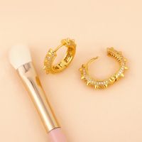 Fashion Geometric Plating Copper 18k Gold Plated Earrings main image 5