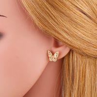 Fashion Jewelry Korean Earrings Butterfly Earrings Simple Fashion Earrings Wholesale Nihaojewelry main image 6