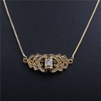 Nouvelle Tendance Produits Micro-incrusté Zircon Flèche Cinq Étoiles Triangle Collier En Gros Nihaojewelry main image 6