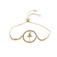 Fashion Jewelry Copper Micro-set Zirconium Ring Adjustable Bracelet Wholesale Nihaojewelry main image 2