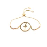 Fashion Jewelry Copper Micro-set Zirconium Ring Adjustable Bracelet Wholesale Nihaojewelry main image 3