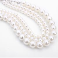 Fashion Jewelry Boho Style Multi-layer Necklace Neck Chain Popular Pearl Necklace Wholesale Nihaojewelry main image 5