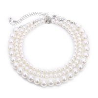 Fashion Jewelry Boho Style Multi-layer Necklace Neck Chain Popular Pearl Necklace Wholesale Nihaojewelry main image 6