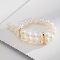 Fashion Jewelry Imitation Pearl Multi-layer Bracelet Wholesale Nihaojewelry main image 5