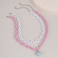 Fashion Jewelry Acrylic Multi-layer New Item Accessories Color Matching Necklace Wholesale Nihaojewelry main image 4