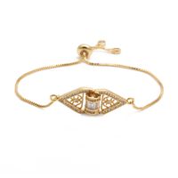 Trendy New Products Jewelry Micro-set Zircon Adjustable Ladies Bracelet Wholesale Nihaojewelry sku image 2