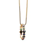 Fabrik Direkt Verkauf Europäischer Und Amerikanischer Schmuck Mikro Eingelegter Zirkon Ring Halskette Damen Halskette Copper Necklac sku image 3
