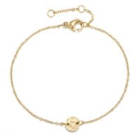 Fashion Geometric Stainless Steel 14K Gold Plated No Inlaid Bracelets In Bulk sku image 2