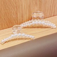 South Korea Pearl Catch Clip Half Catch Hair Clip Girl Clip Head Hairpin Hair Accessories Wholesale Nihaojewelry main image 6