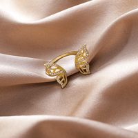 Butterfly Ring Fashion Retro Opening Index Finger Ring Wholesale Nihaojewelry main image 5