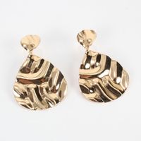 Fashion Retro Alloy Geometric Earrings Gold Earrings Wholesale Nihaojewelry main image 5