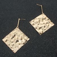 Retro Style Alloy Diamond Gold Earrings Fashion Earrings Wholesale Nihaojewelry main image 4