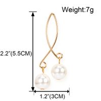 New Earrings Fauxpearl Earrings Ladies Pearl Earrings Wholesale Nihaojewelry main image 6