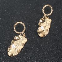 Simple Retro Alloy Geometric Earrings Drop Metal Earrings Wholesale Nihaojewelry main image 5