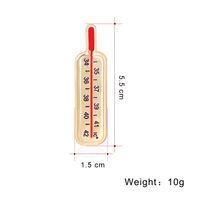 Hot-selling Creative Cartoon Medical Thermometer Alloy Drop Oil Corsage Accessories Wholesale Nihaojewelry main image 3