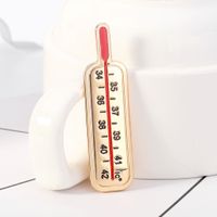 Hot-selling Creative Cartoon Medical Thermometer Alloy Drop Oil Corsage Accessories Wholesale Nihaojewelry main image 4