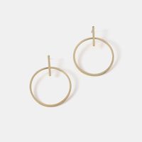 New Simple And Elegant Temperament Hollow Earrings Fashion Street Shooting Earrings Wholesale Nihaojewelry main image 1