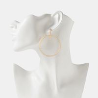 New Simple And Elegant Temperament Hollow Earrings Fashion Street Shooting Earrings Wholesale Nihaojewelry main image 5