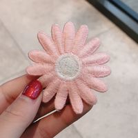 Daisy Hairpin Knitted Girl Simple Bangs Clip Back Head Clip Broken Hair Clip Wholesale Nihaojewelry sku image 5