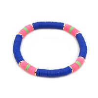 Fashion Trendy  Vacation Beach Style Color Soft Ceramic Letters Bracelet Female Jewelry Nihaojewelry Wholesale sku image 35