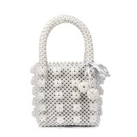 New Pearl Bag Woven Handbag Handmade Beaded Bag Wholesale Nihaojewelry main image 1