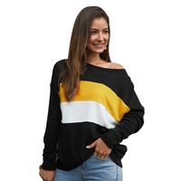 Fashion Ladies Sweater Jacket Autumn And Winter New Striped Sweater Wholesale Nihaojewelry main image 4