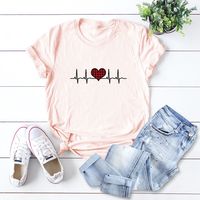 Women's Short Sleeve Printing Casual Fashion Printing main image 6