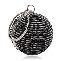 Fashion Trendy Women’s Handbags Spherical Banquet Bags Wear Pearl Bags Wholesale Nihaojewelry sku image 1